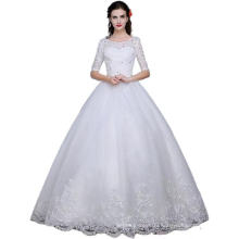 2020 Latest style  off shoulder backless plus size wedding dress Vestido de novia elegant  bride wedding gown